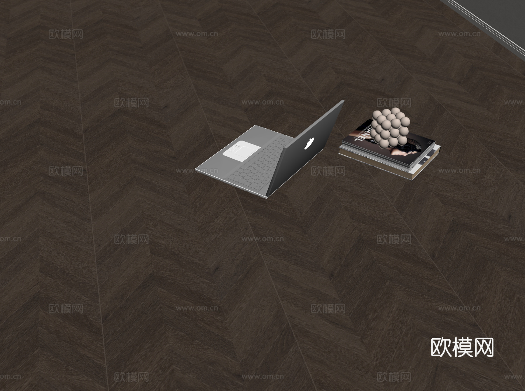 现代地板 木地板 鱼骨拼地板 人字拼地板su模型