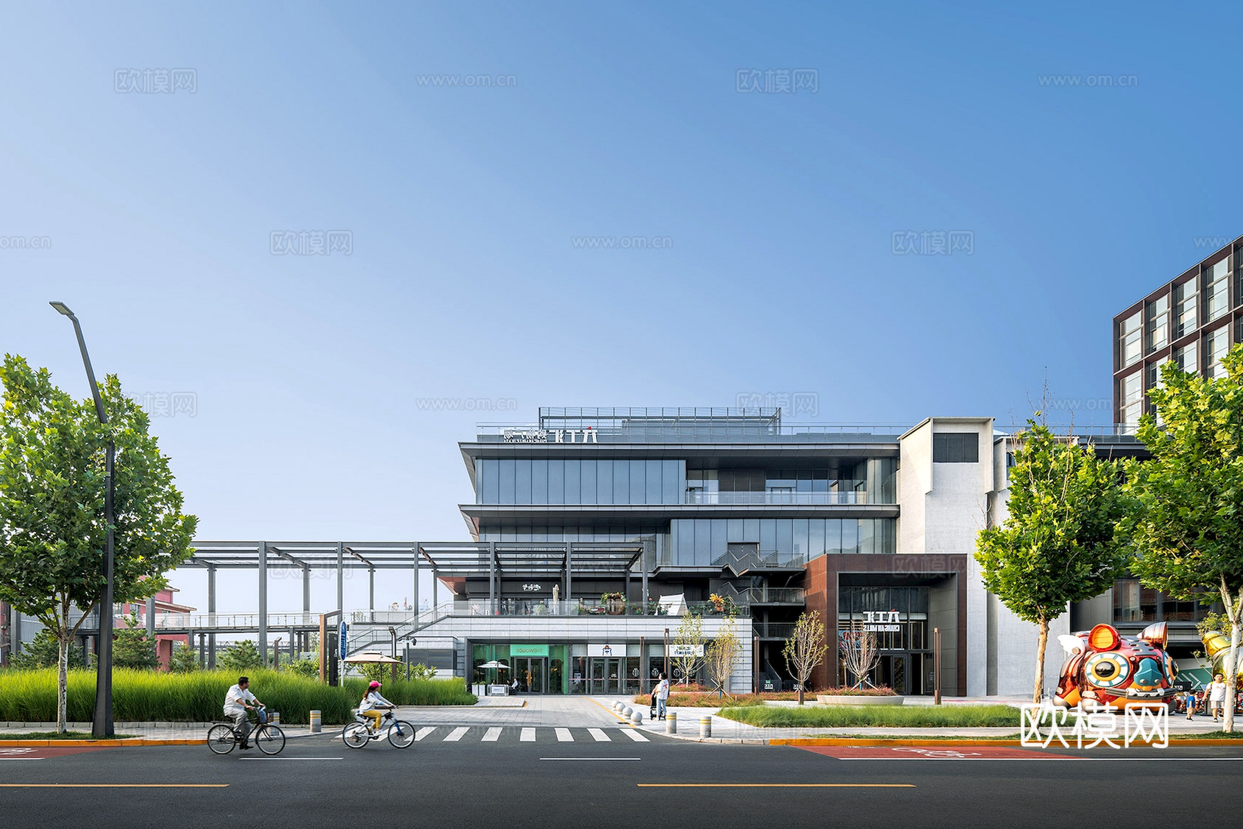 小区外景 环境 城市 都市外景 自然风景下载