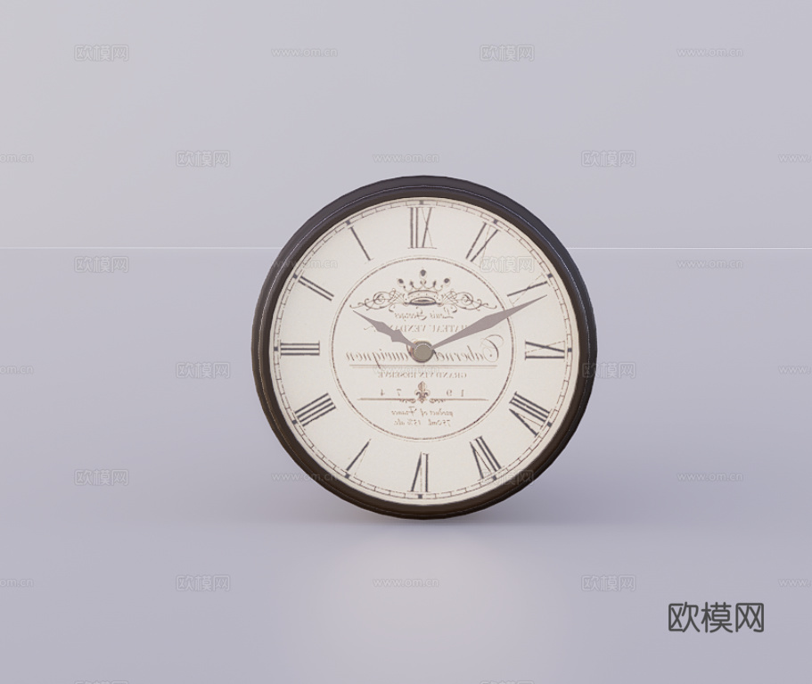 钟表su模型