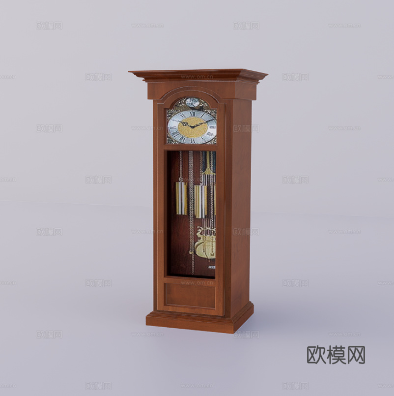 座钟su模型