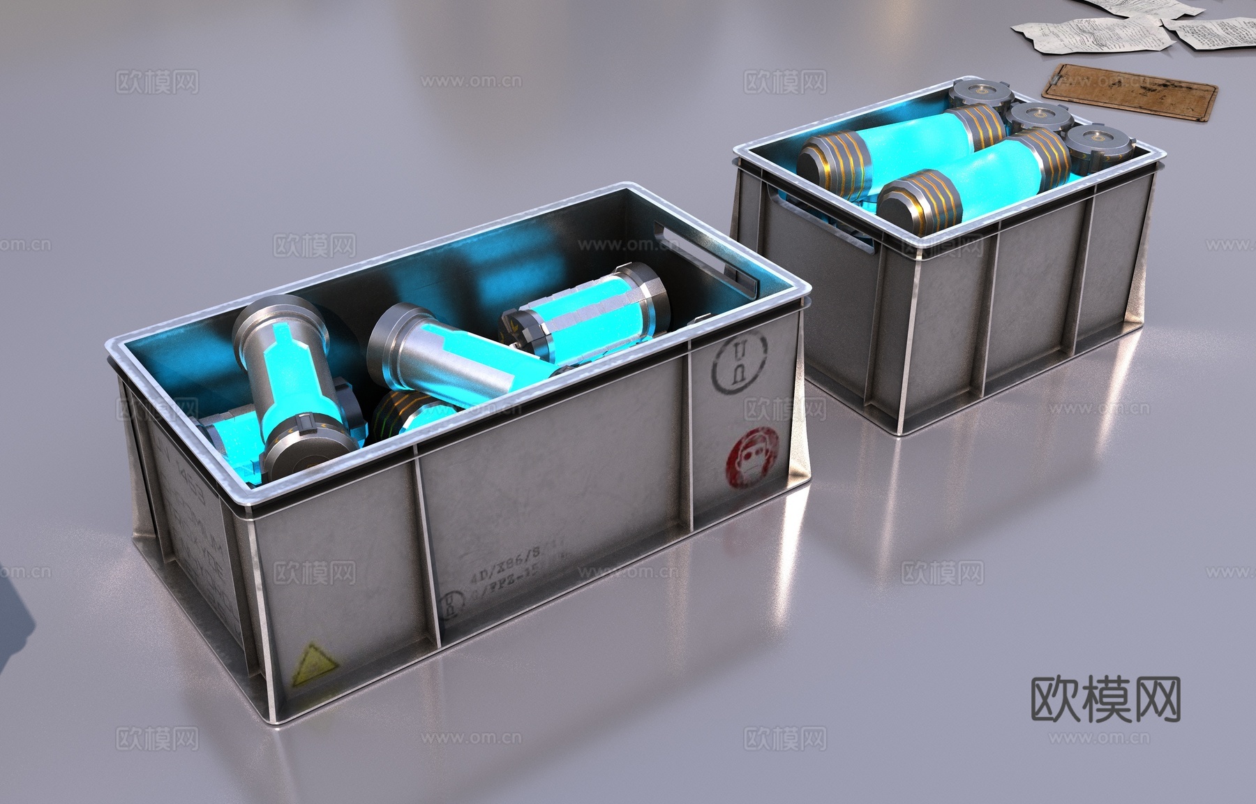 科幻工业物品3d模型下载（渲染图6）