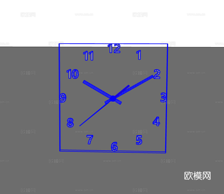 挂钟su模型