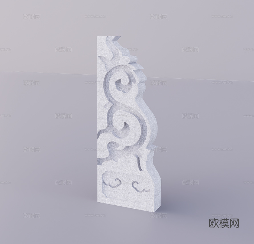 景观构件su模型