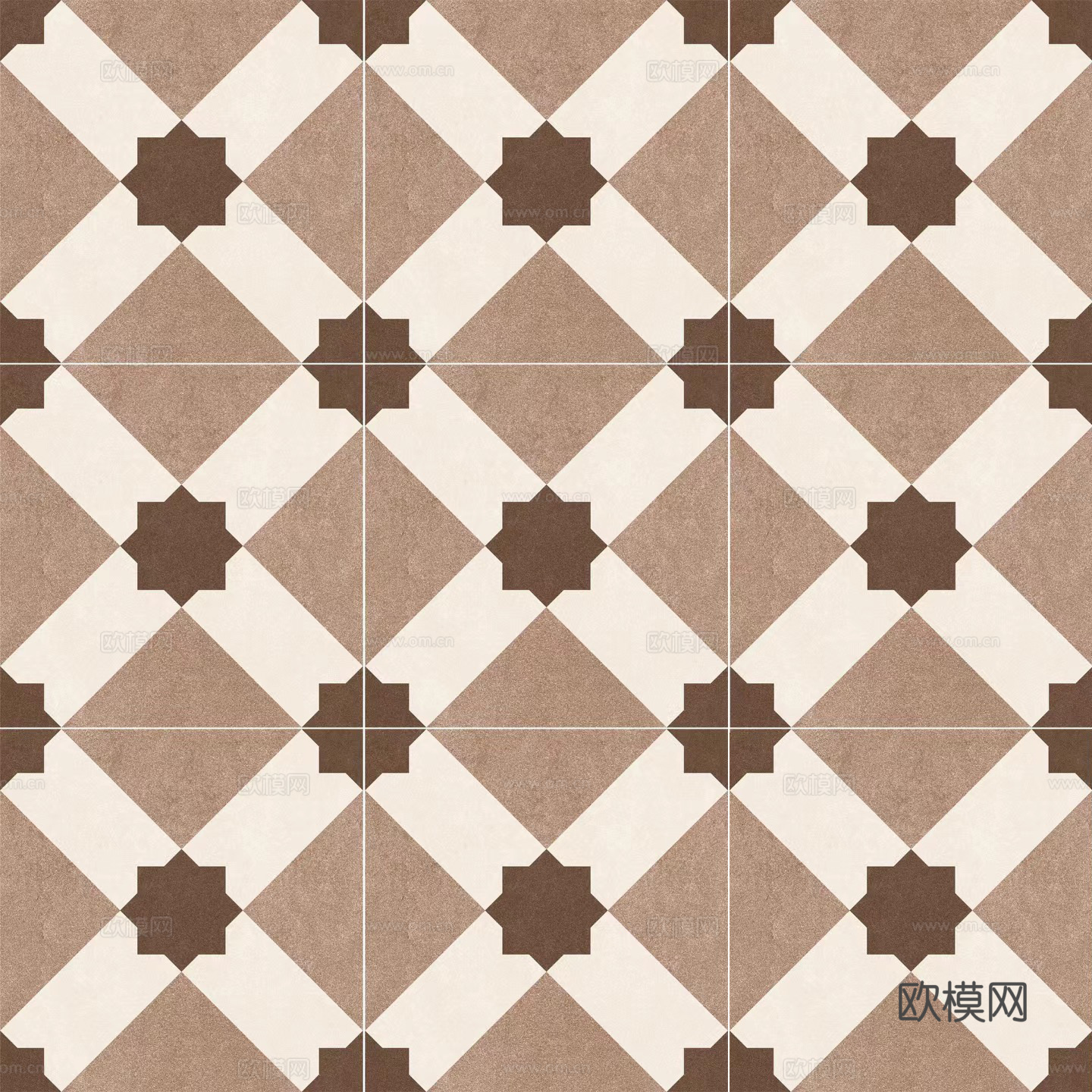 现代简约花砖高清无缝