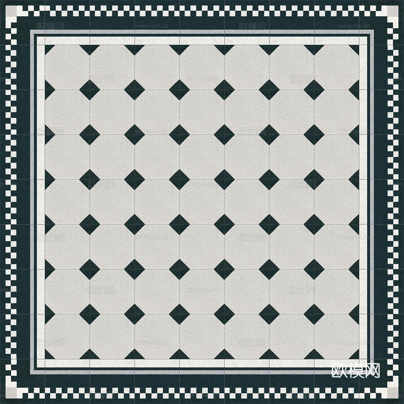 现代简约花砖高清无缝