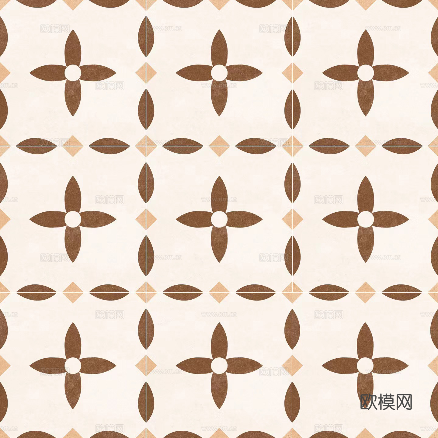 现代简约花砖高清无缝