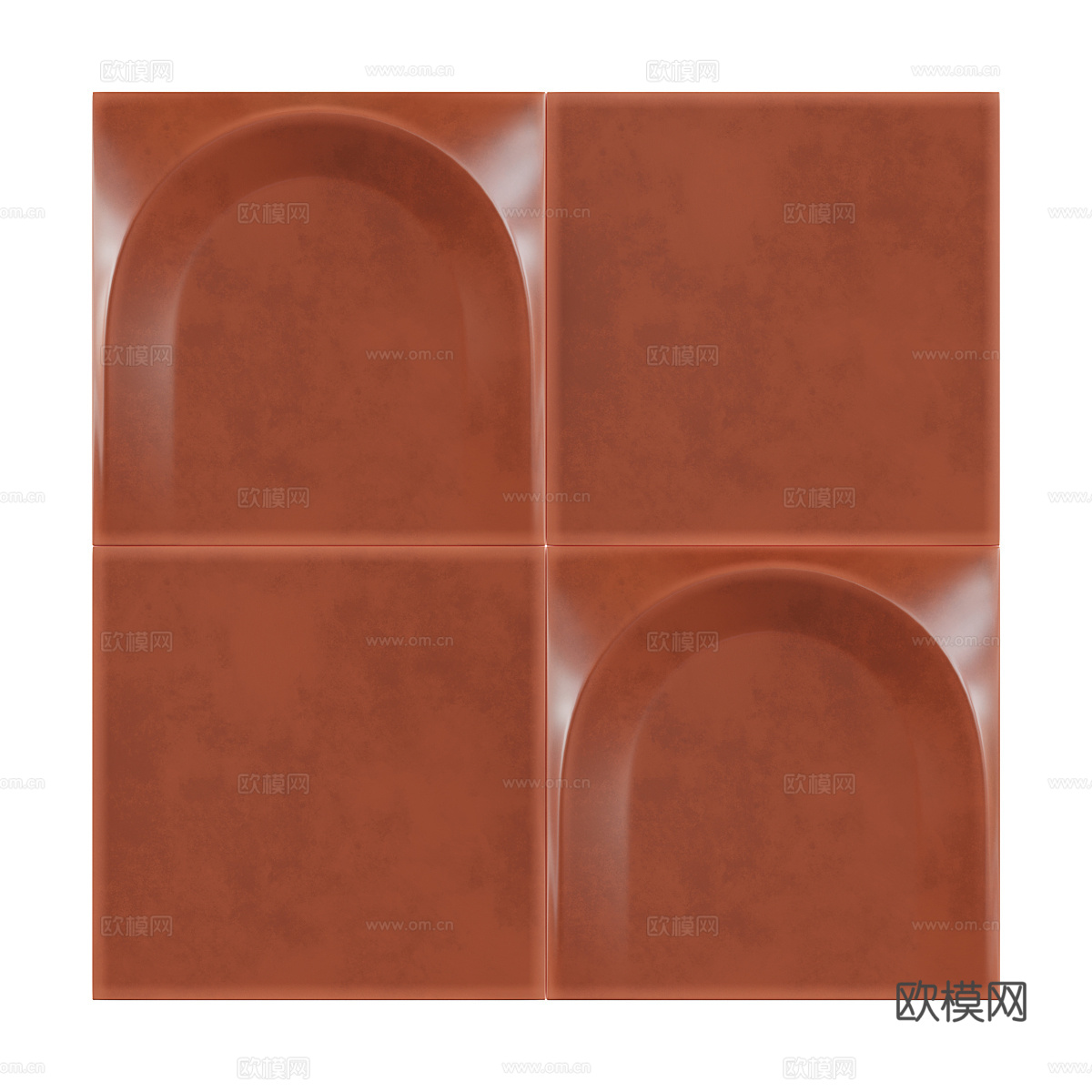 现代 LOFA 瓷砖 仿古砖3d模型下载（渲染图1）