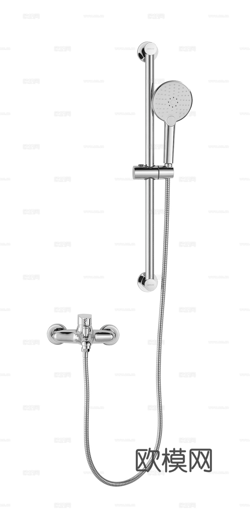 现代花洒 花洒 淋浴花洒 卫浴3d模型下载