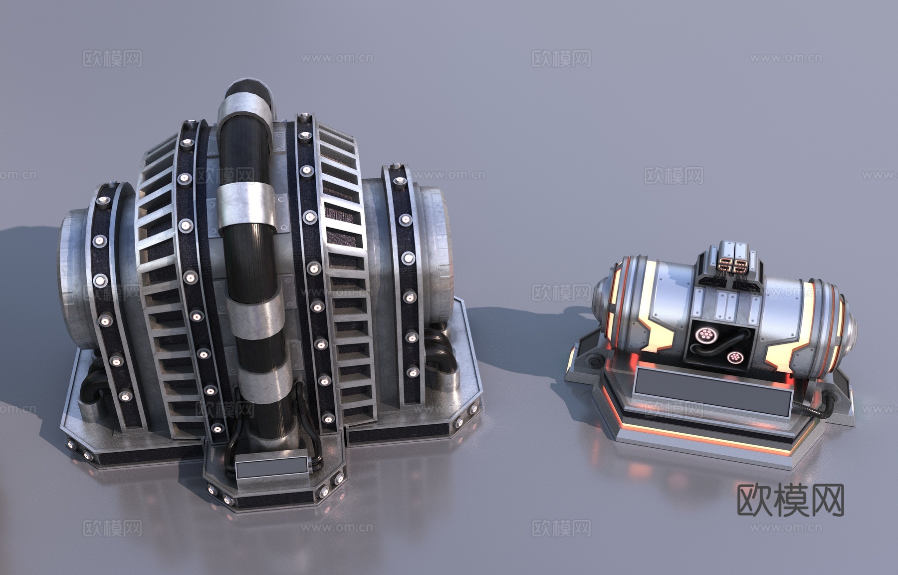 科幻道具3d模型下载（渲染图4）