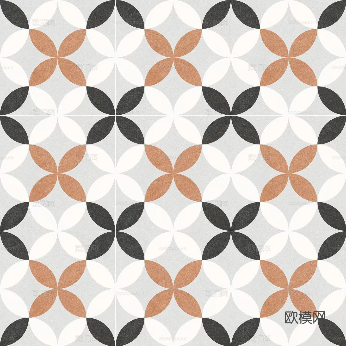 现代简约花砖高清无缝