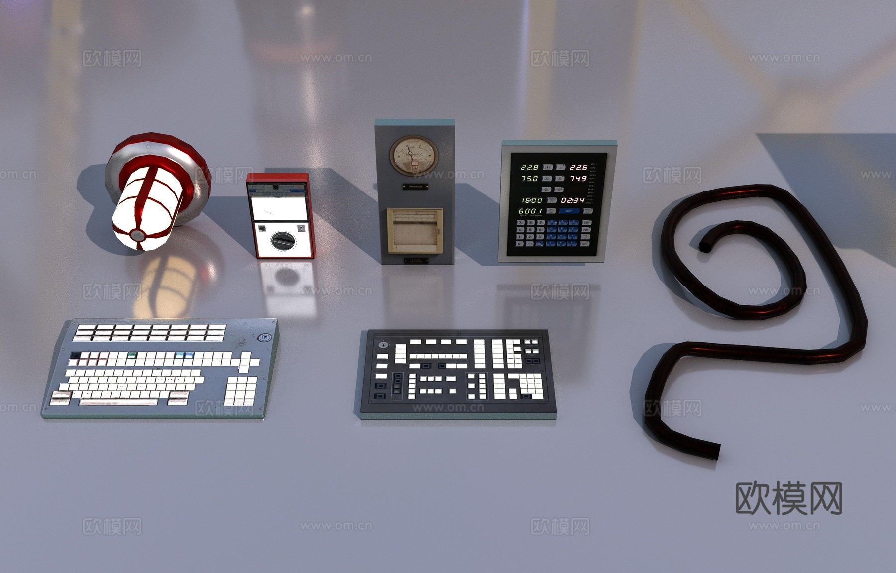 科幻道具3d模型下载（渲染图5）