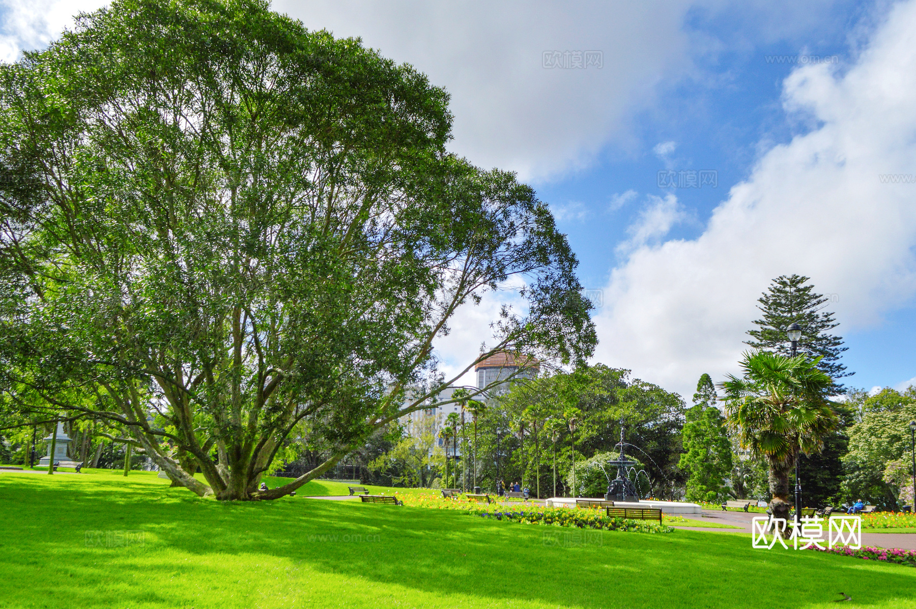 小区外景 环境 城市 都市外景 自然风景
