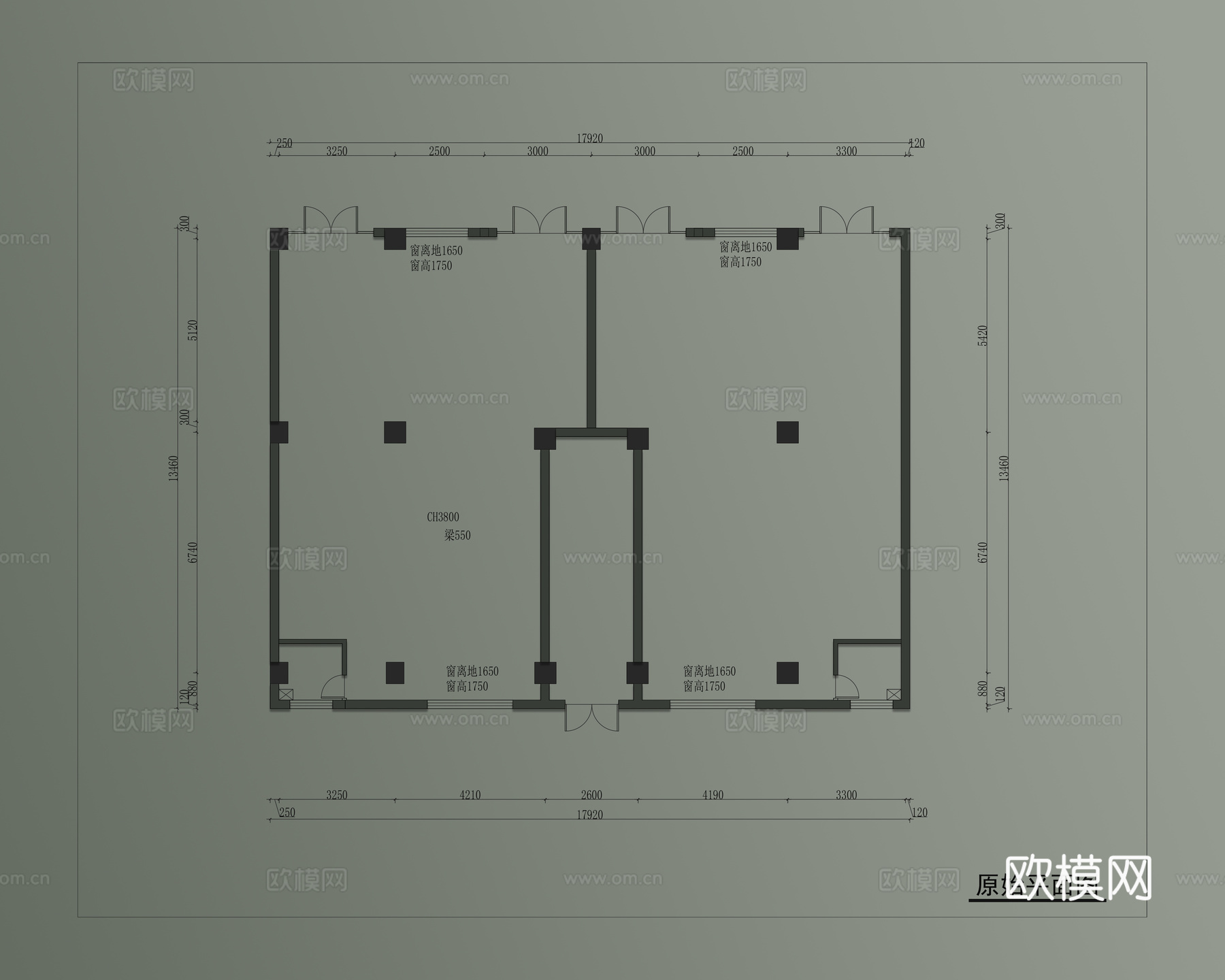 火锅店平面图cad施工图