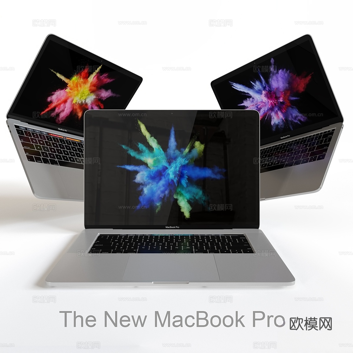 新款MacBook Pro3d模型下载