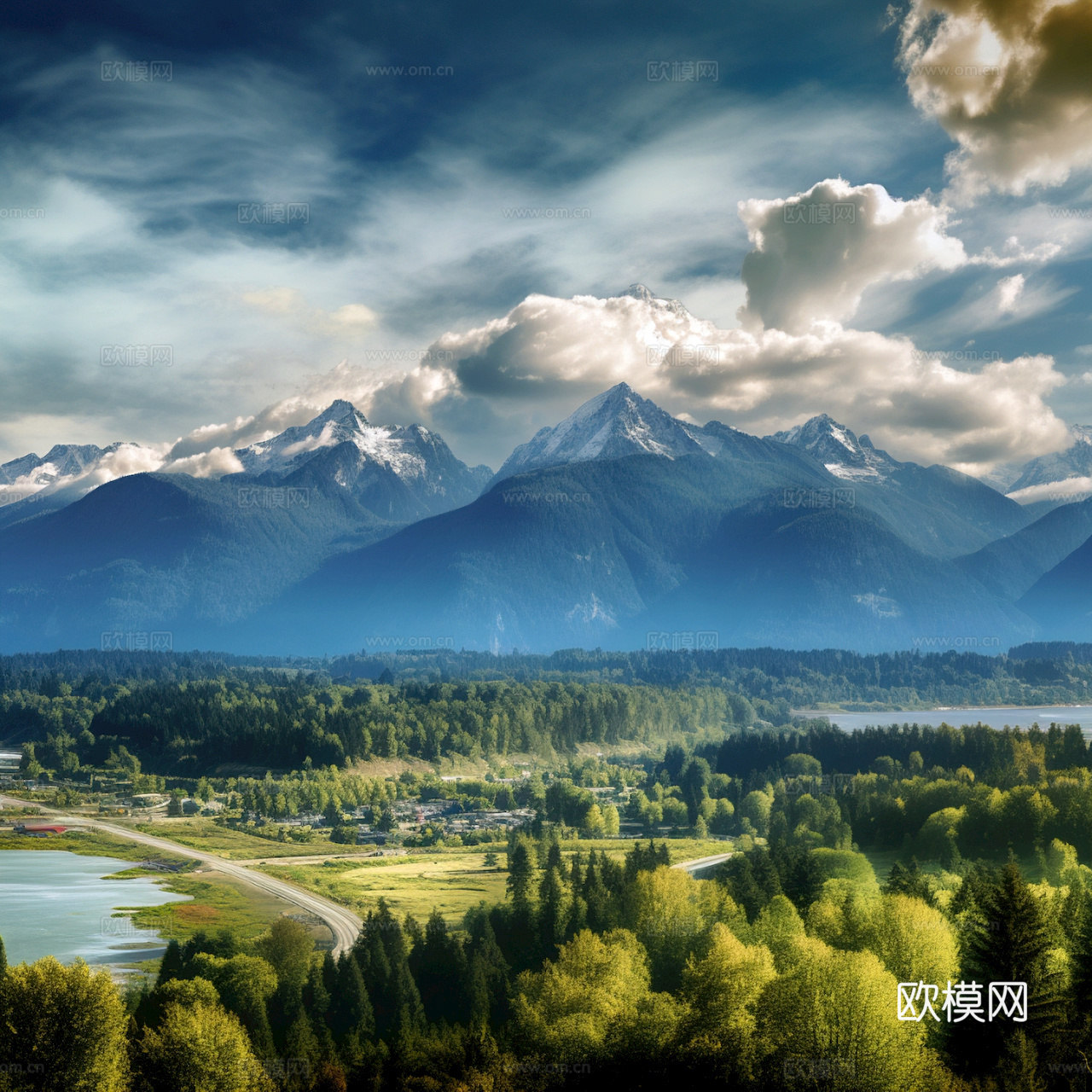 小区外景 环境 城市 都市外景 自然风景