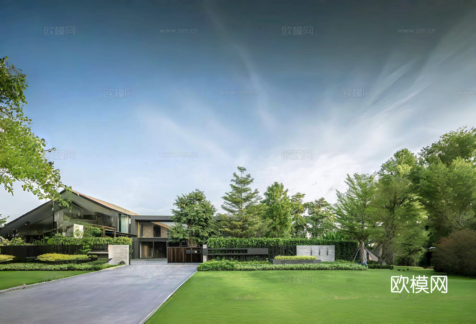 小区外景 环境 城市 都市外景 自然风景