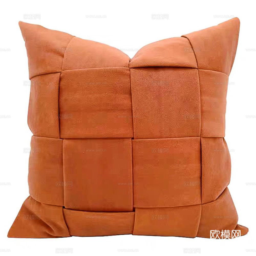 现代抱枕 枕头 布艺抱枕 编织抱枕