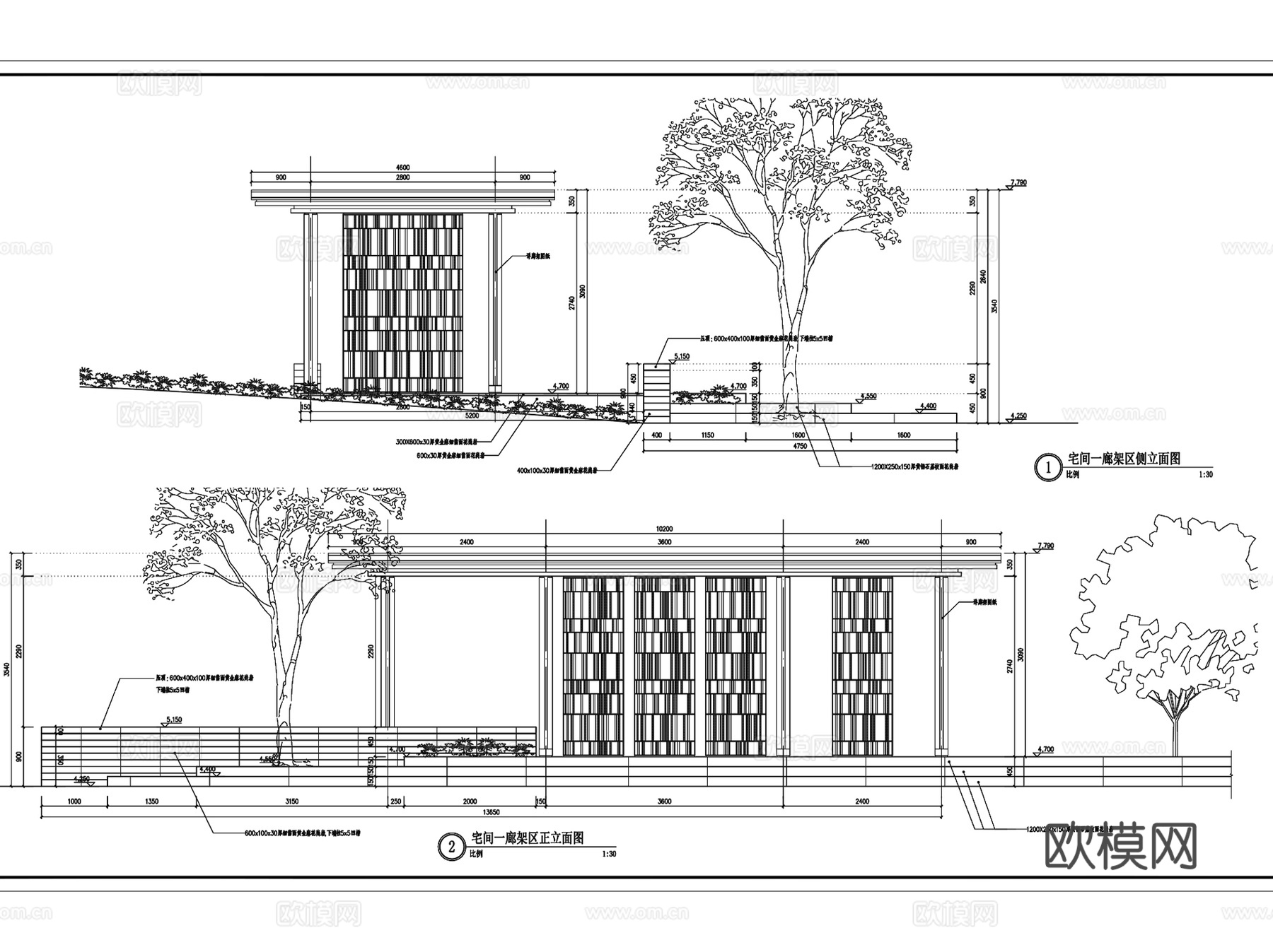 上海方兴闸北金茂府居住区大区景观CAD施工图全套cad施工图