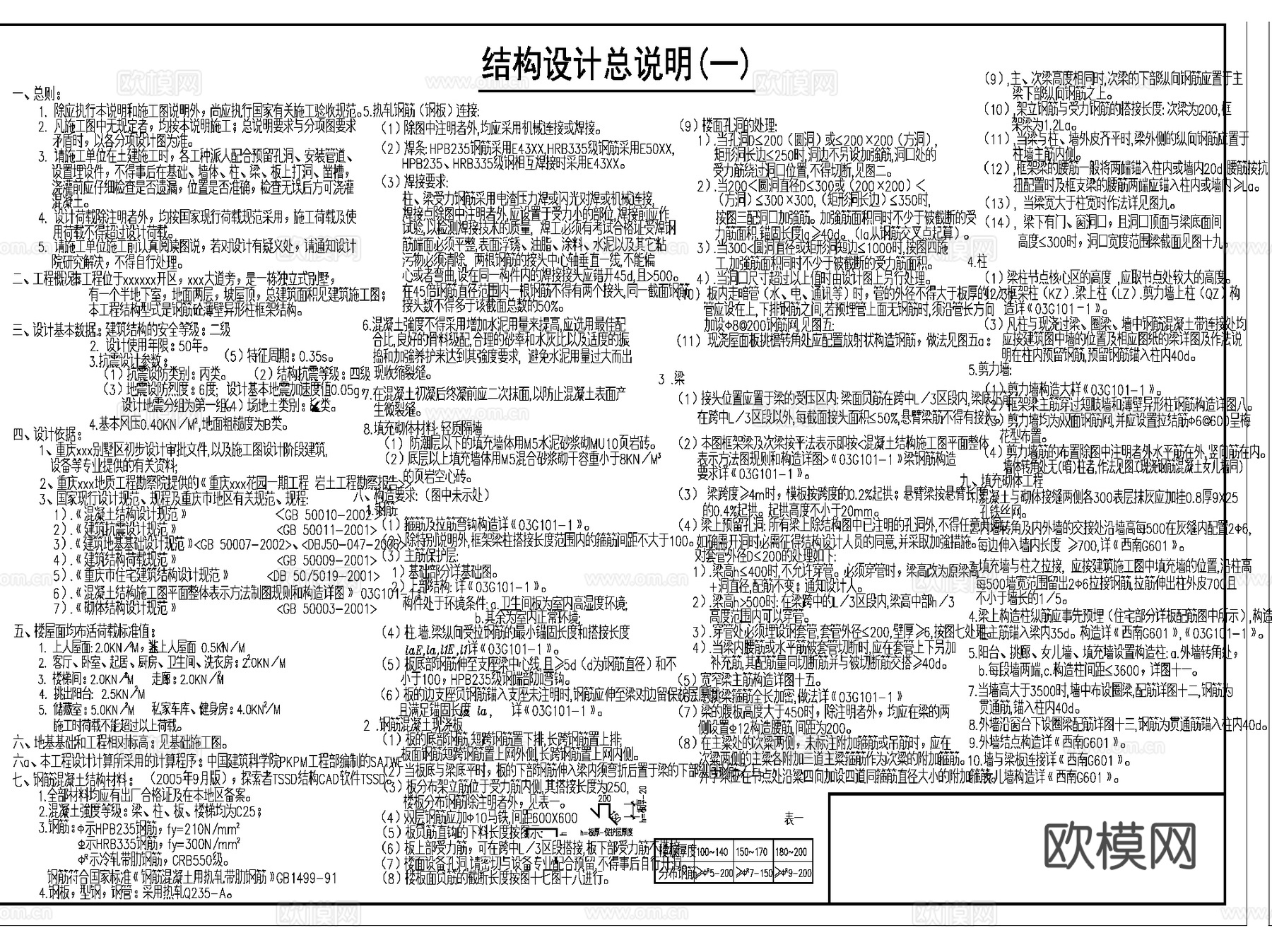 坡屋面房屋结构规范标准构造CAD施工详图cad施工图