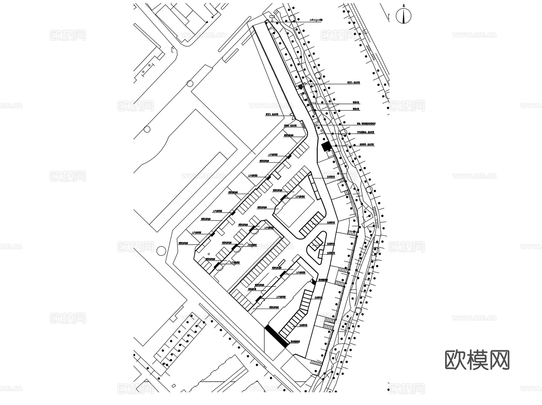 南京金水岸小区局部景观改造通用详图图集cad施工图