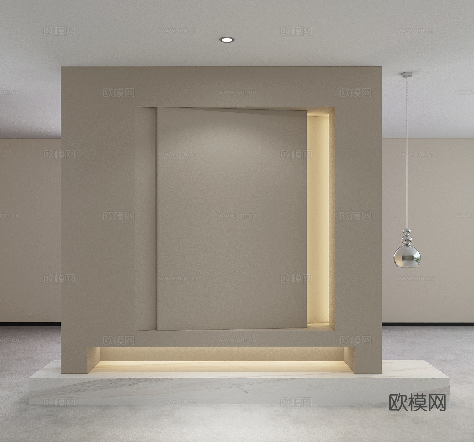 现代入户玄关 玄关背景 玄关隔断 装饰性玄关su模型