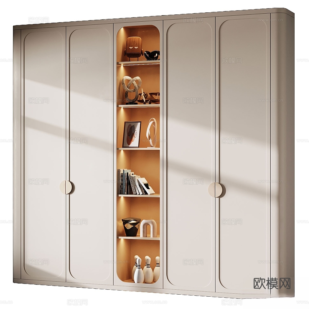 室内家具套装0123d模型下载