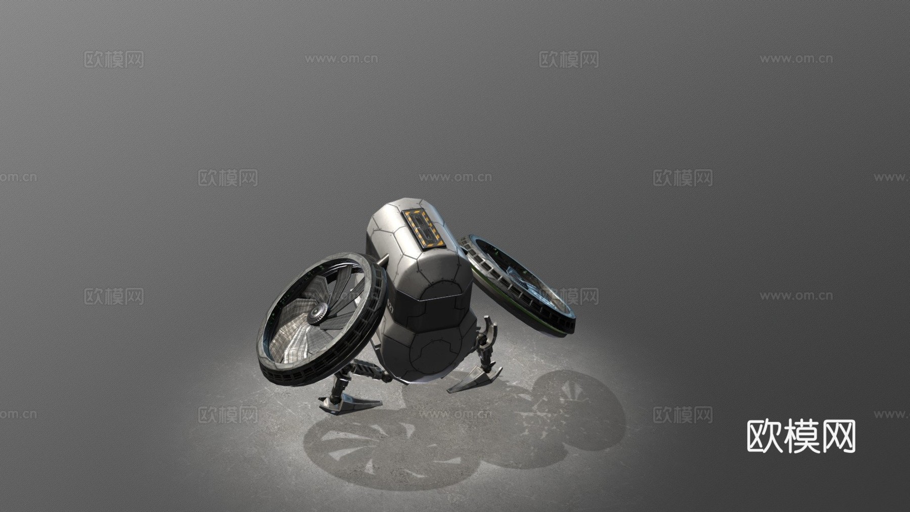 巴斯特无人机GLTFsu模型