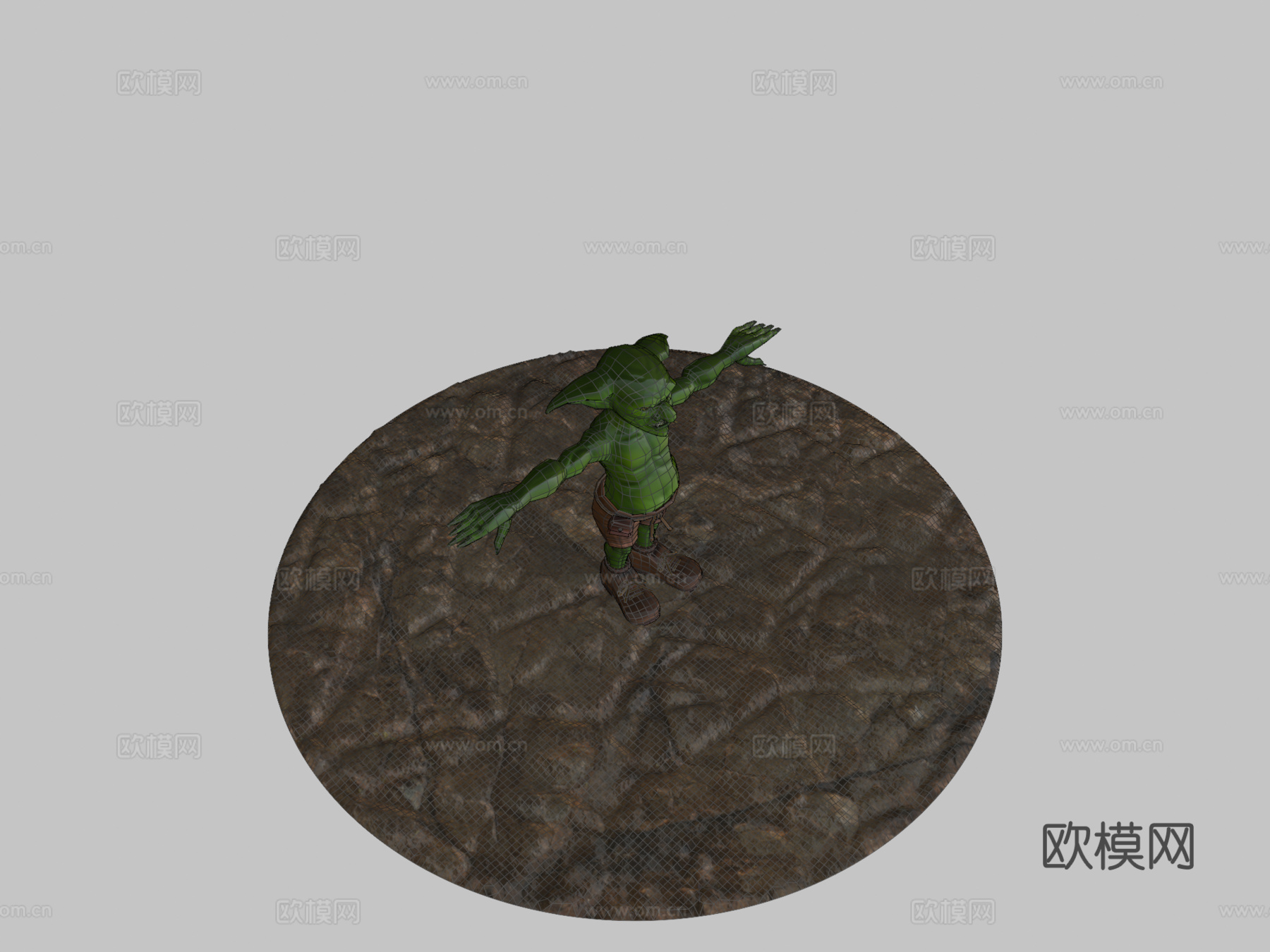 简易地精su模型