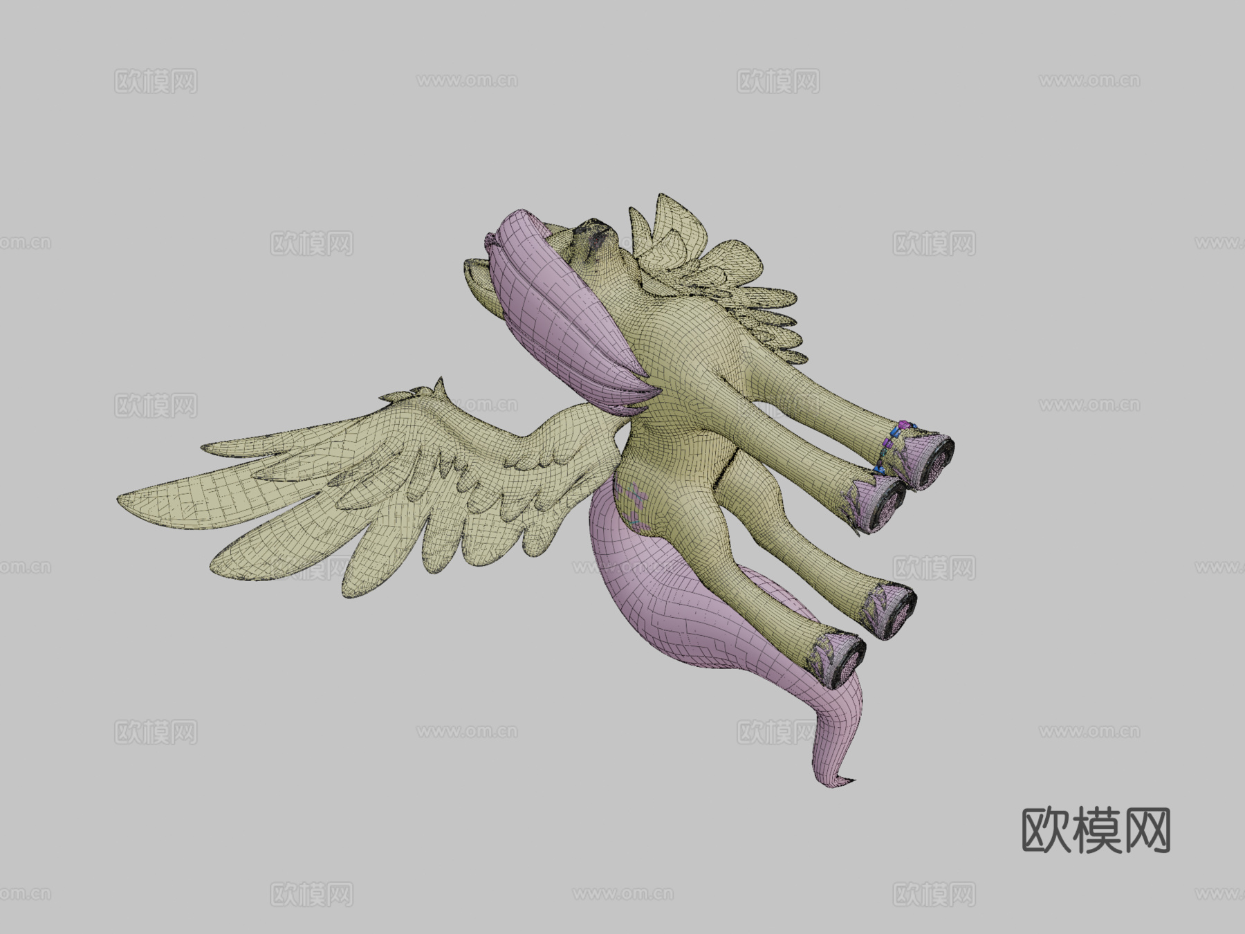 风格化柔柔su模型