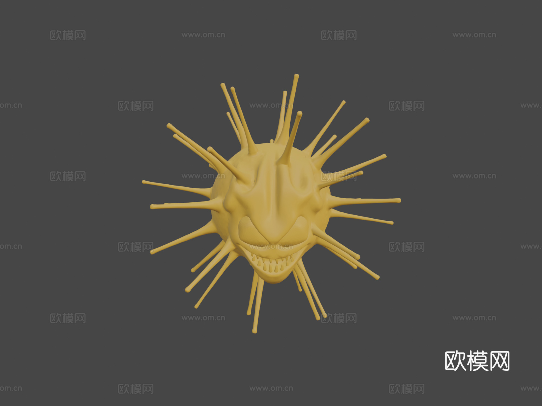 冠状病毒su模型下载（渲染图7）