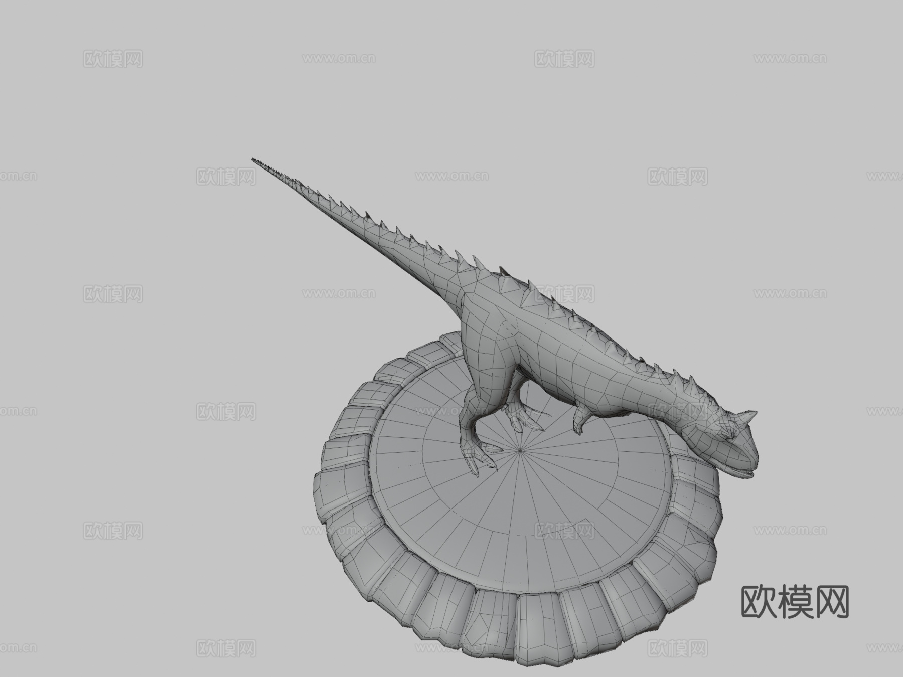 食肉牛龙su模型