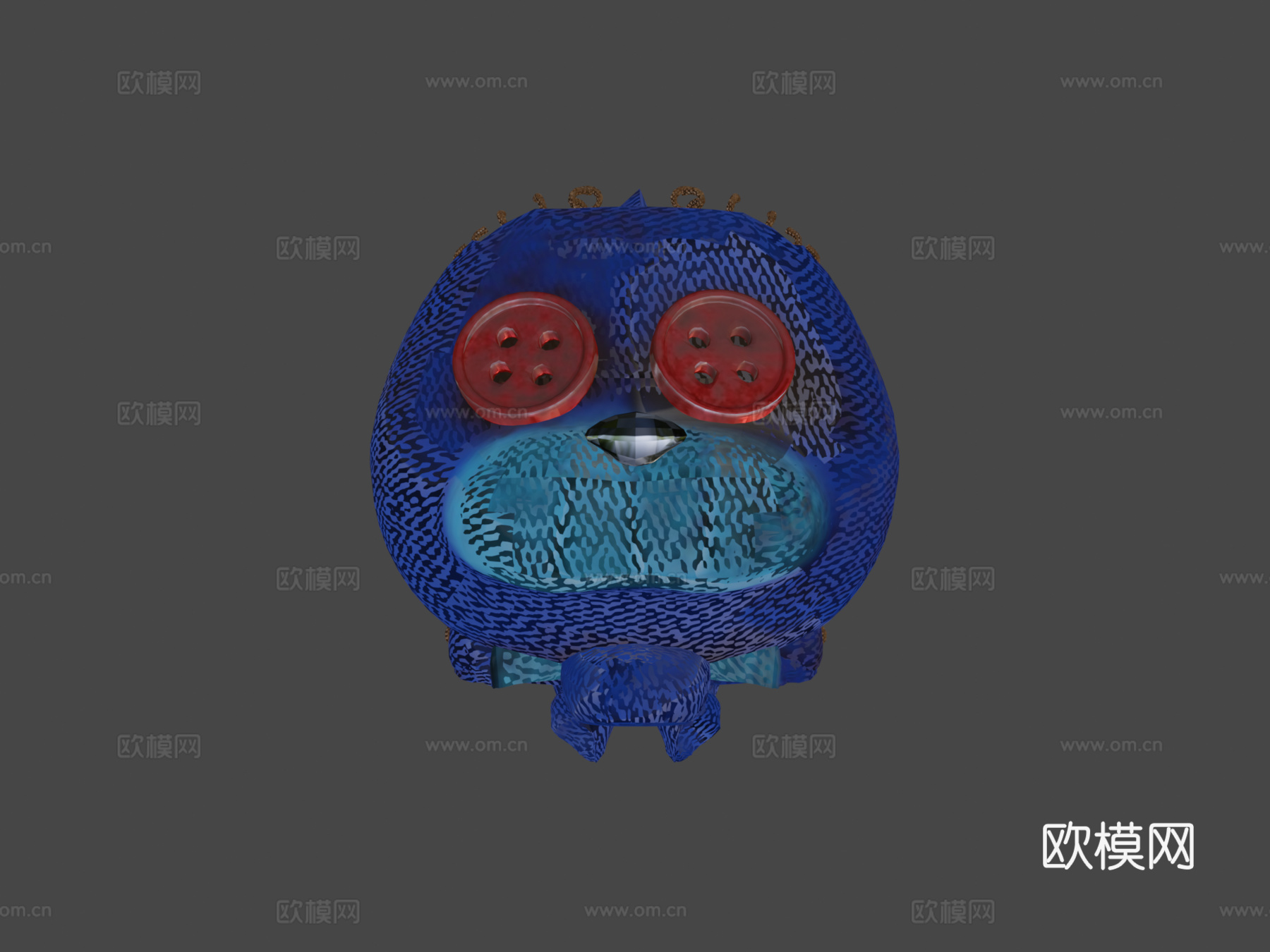 波波邦毛绒su模型