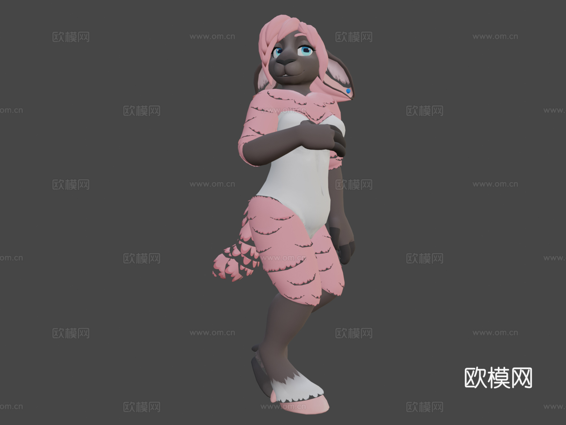 太妃糖VRChat虚拟形象su模型