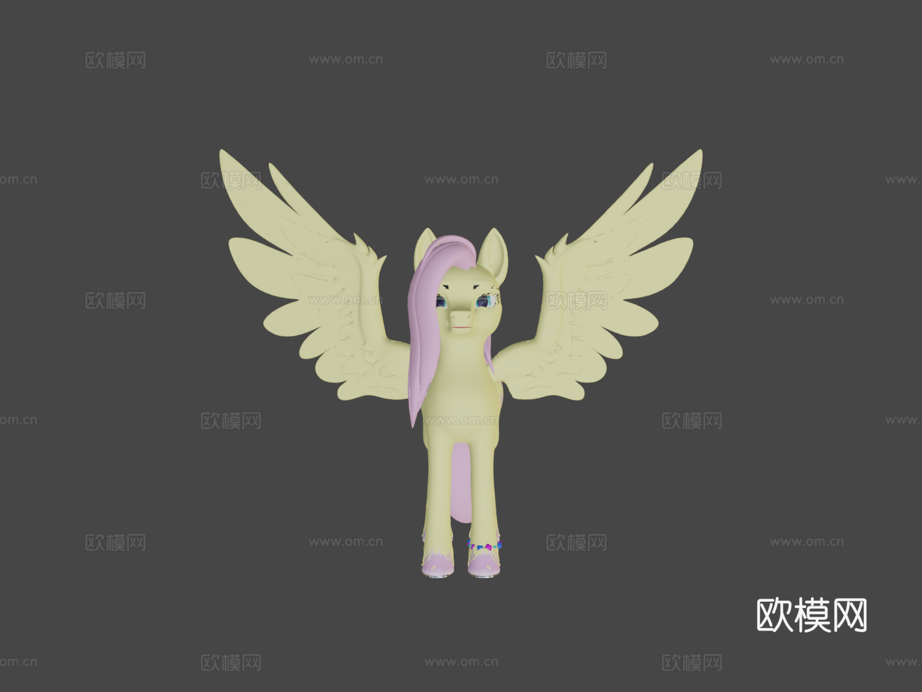 风格化柔柔su模型