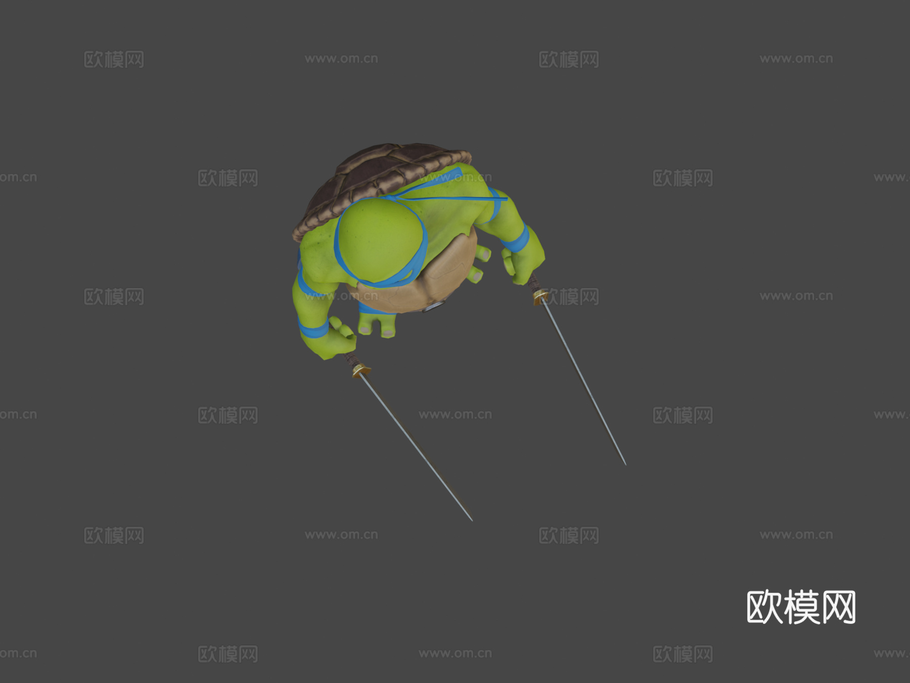 忍者神龟莱昂纳多su模型