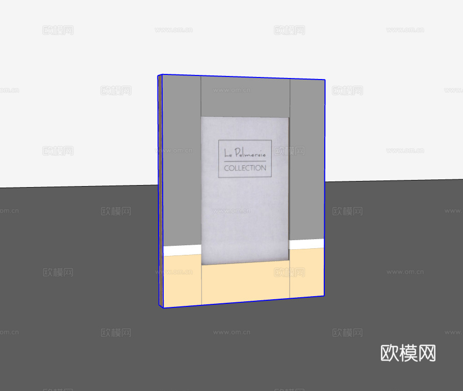 相框摆件su模型