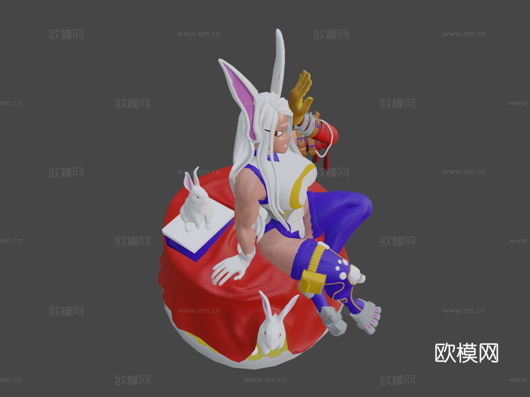 兔子英雄-米尔科我的英雄学院su模型