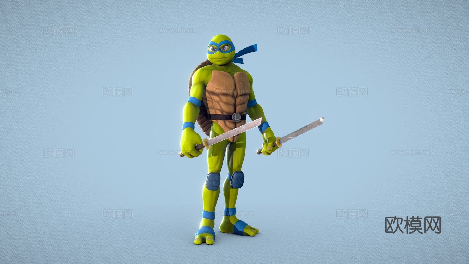忍者神龟莱昂纳多su模型