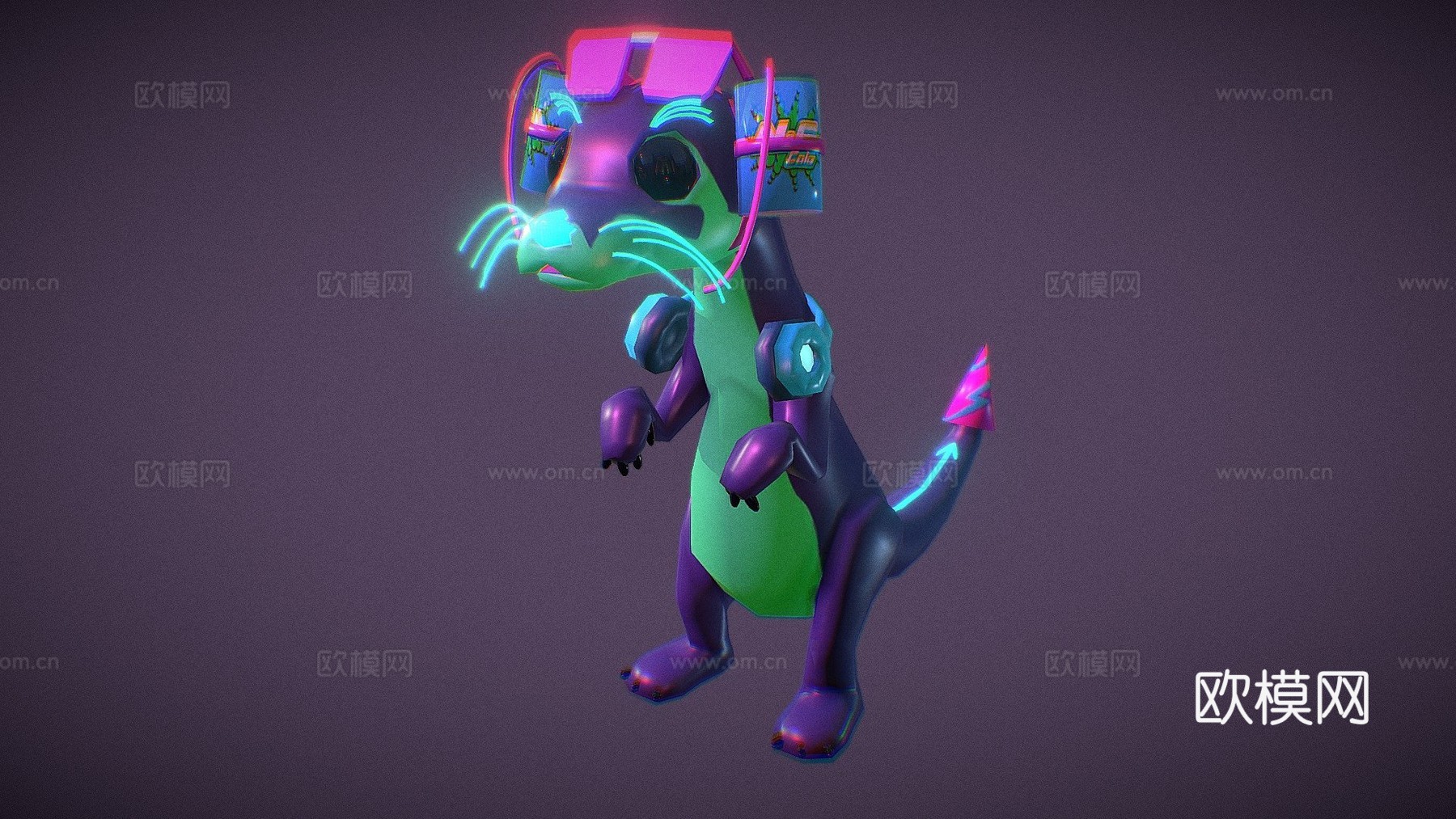 DJ水獭su模型