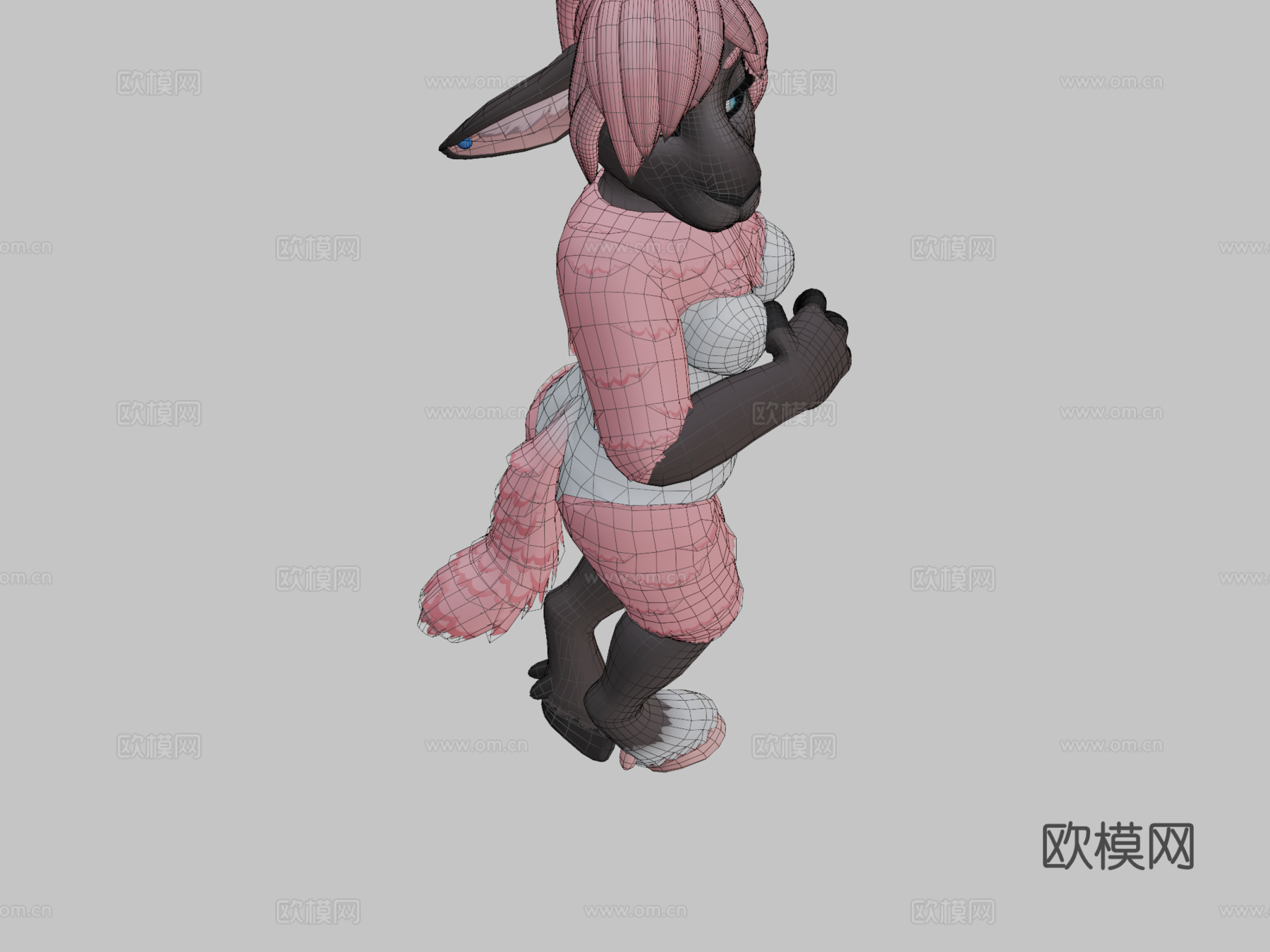 太妃糖VRChat虚拟形象su模型