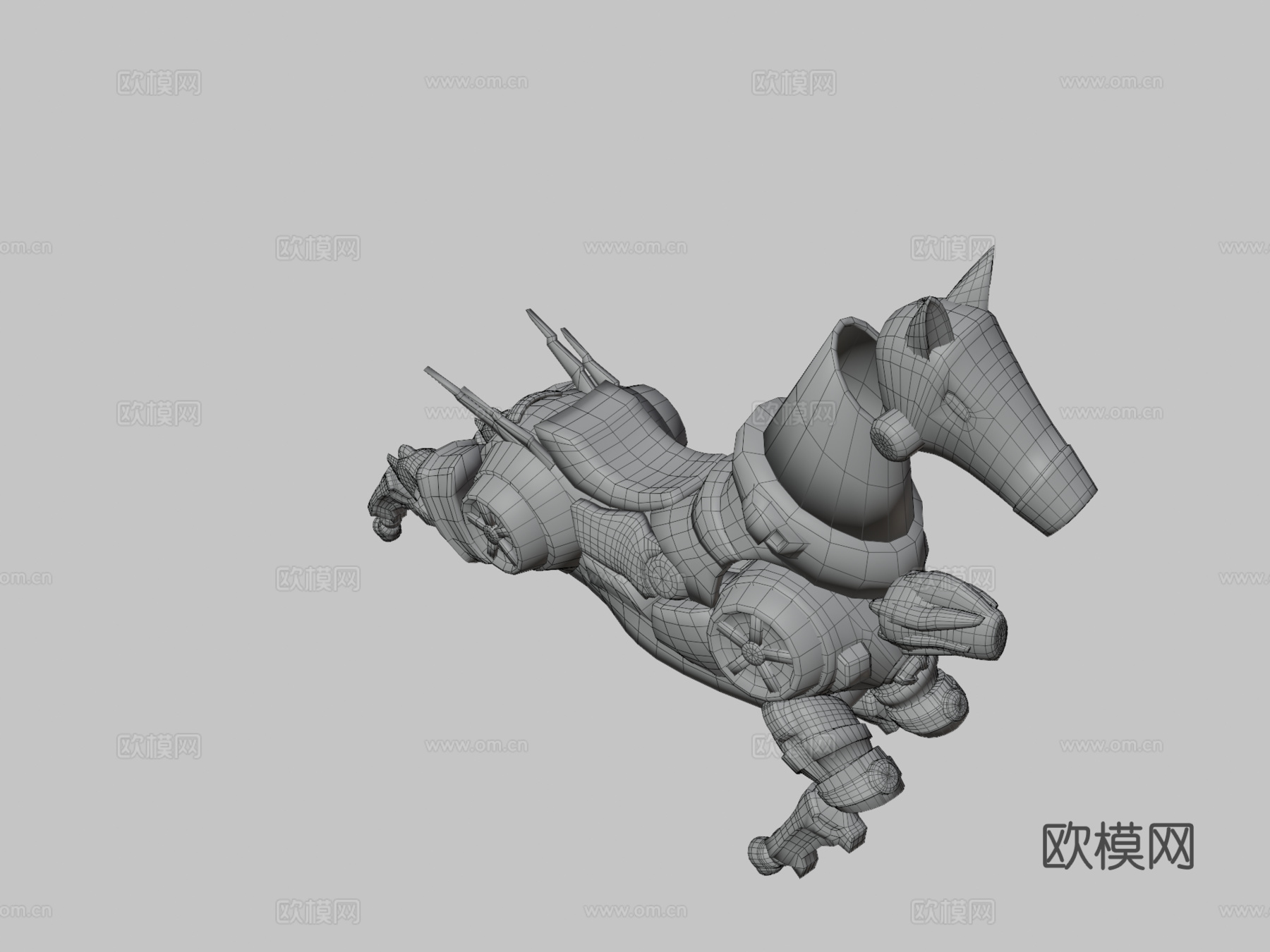 文件夹分配1-机器人硬表面su模型