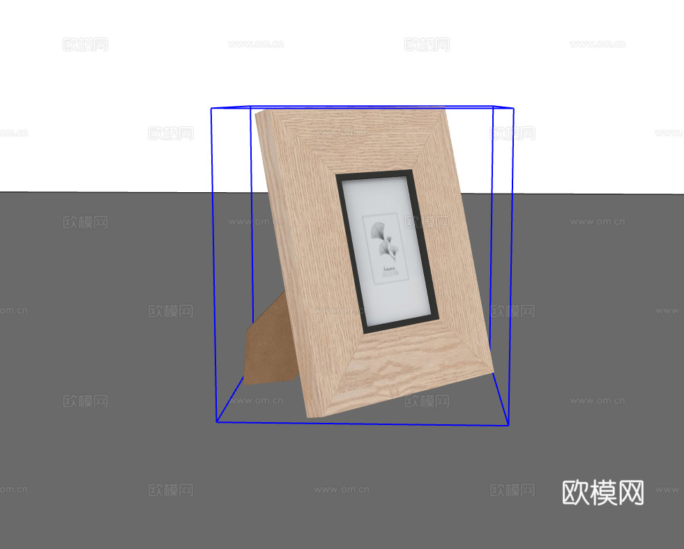 相框摆件su模型