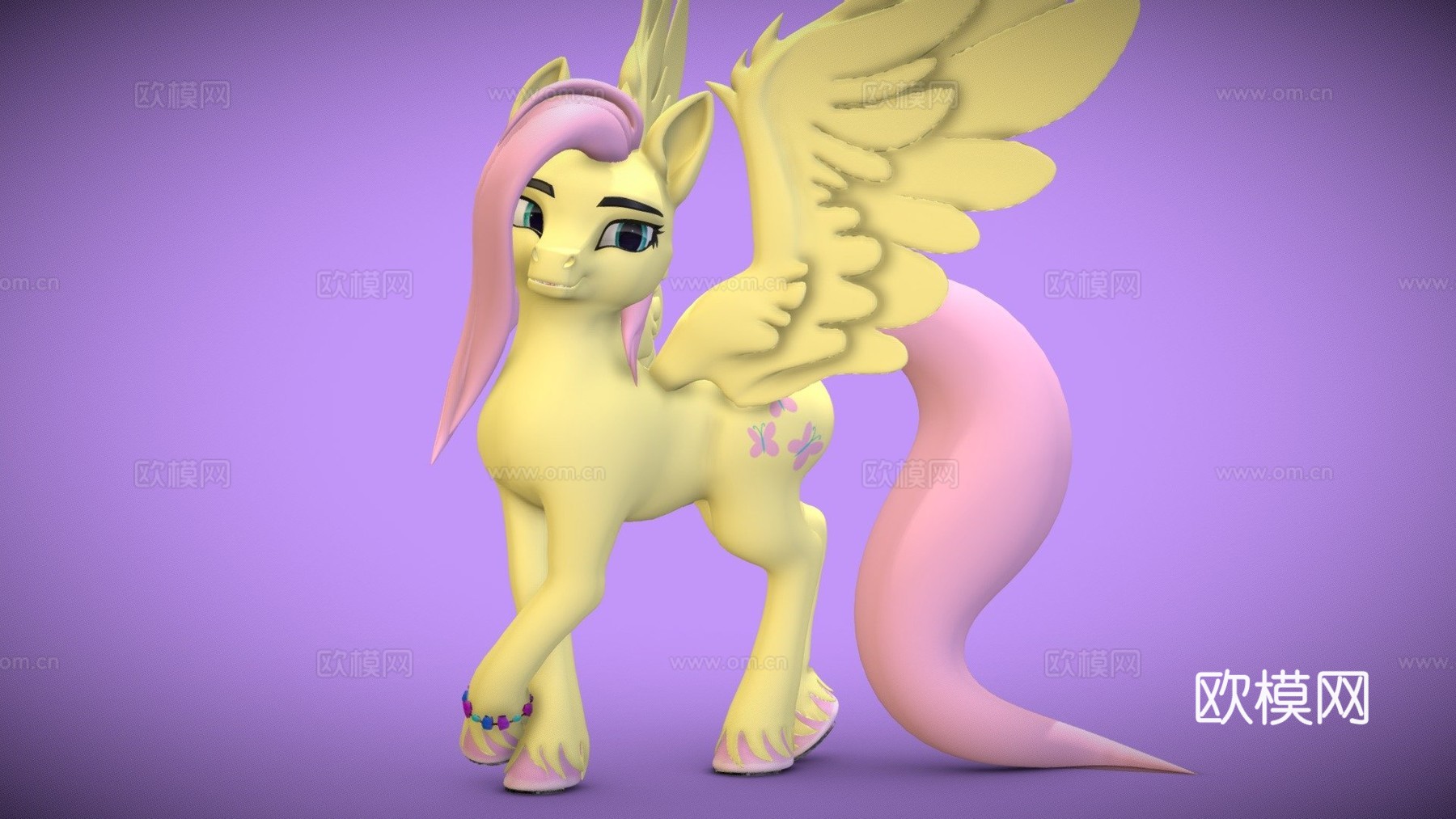 风格化柔柔su模型