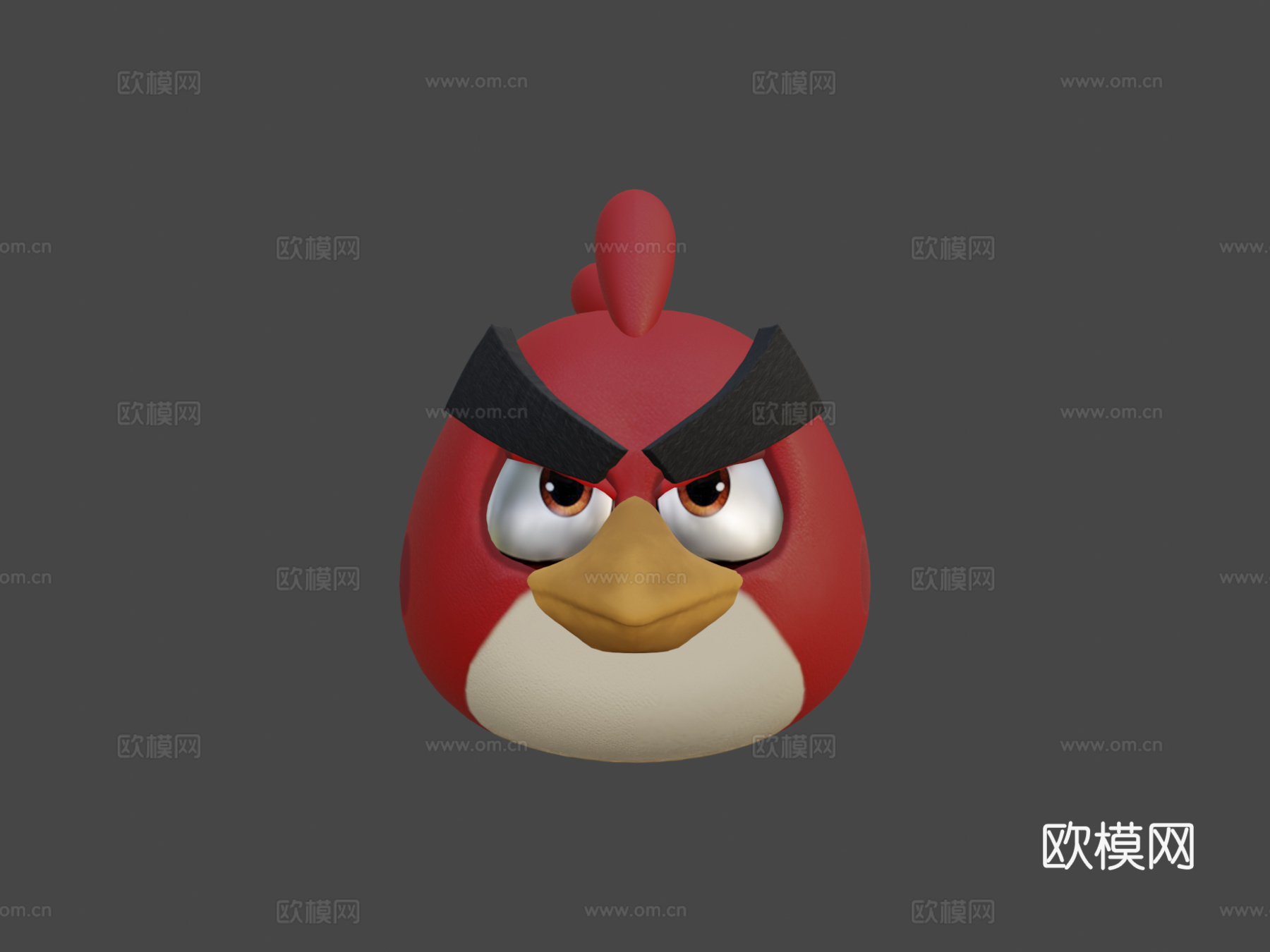 愤怒的小鸟su模型