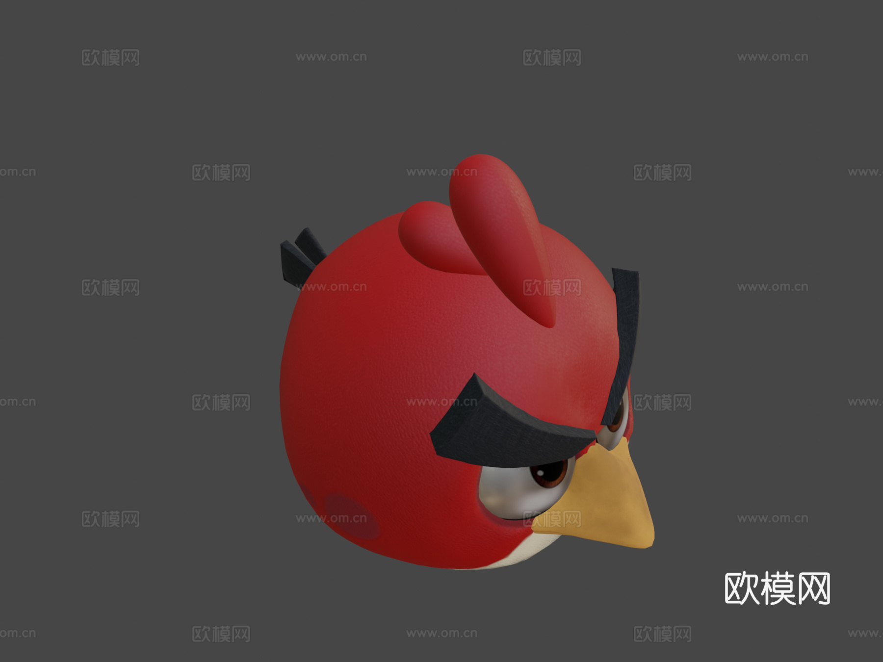 愤怒的小鸟su模型
