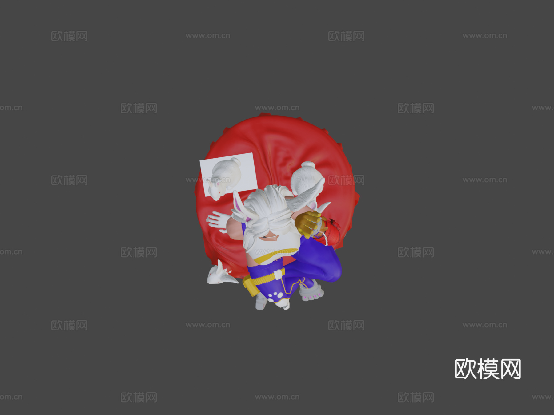 兔子英雄-米尔科我的英雄学院su模型