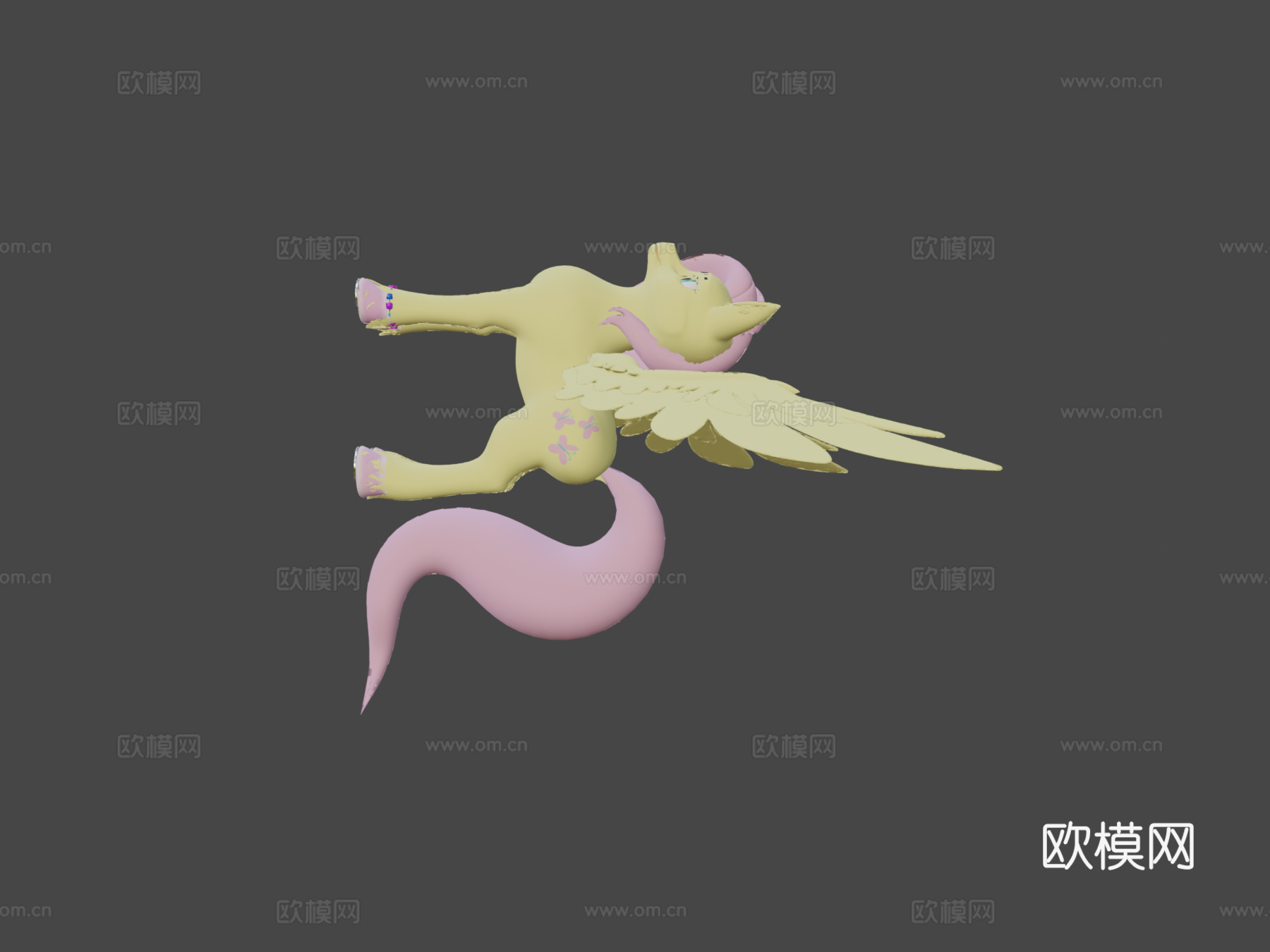 风格化柔柔su模型