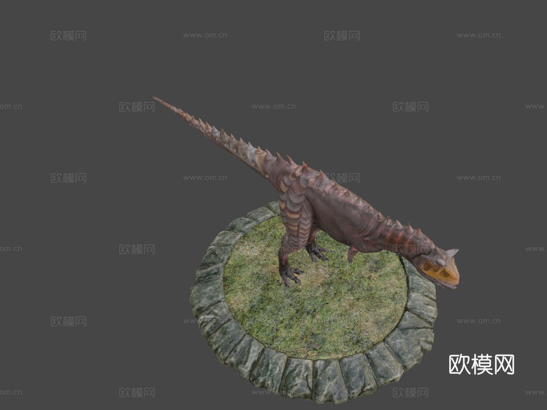 食肉牛龙su模型