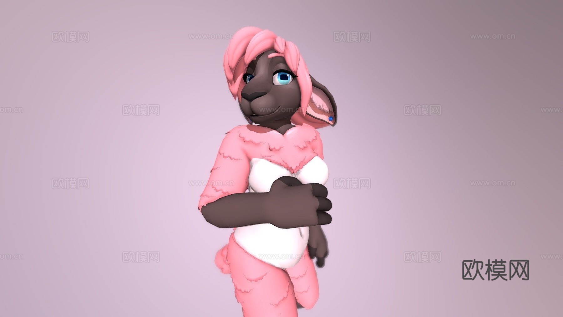 太妃糖VRChat虚拟形象su模型