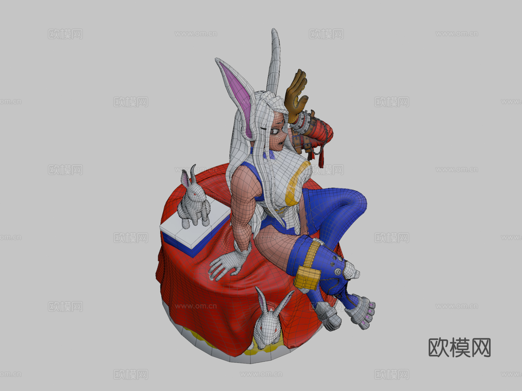 兔子英雄-米尔科我的英雄学院su模型